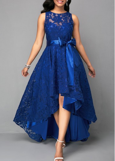 rosewe dresses royal blue