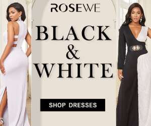 Elegant Black&White Dresses ON SALE: UP TO 64% OFF!