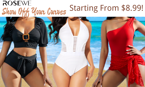 Trendy Swimwear for Women: Starting from $8.99!
