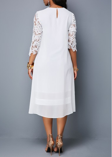 rosewe white dresses