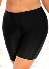 Rainbow Color Plus Size Tankini Set