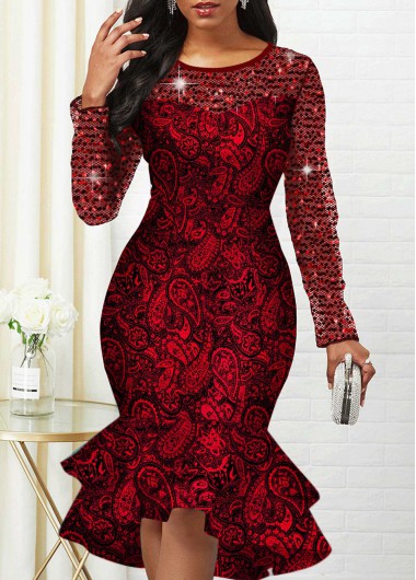 rosewe red dresses