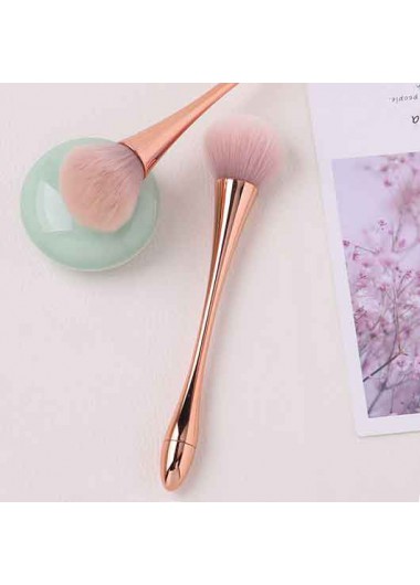 Rosewe Plastic Handle Rose Gold Makeup Brush for Women - One Size