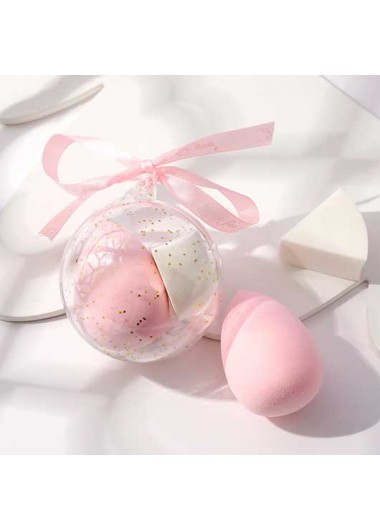 Rosewe Pink Hydrophilic Polyurethane Beauty Blender Set for Women - One Size