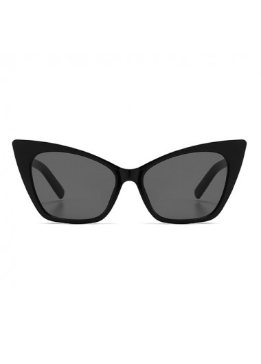 Rosewe Cat Eye Frame PC Black Sunglasses for Women - One Size