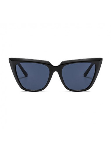 Rosewe Cat Eye Frame Black AC Sunglasses - One Size