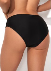 Low Waist Solid Bikini Bottom for Women