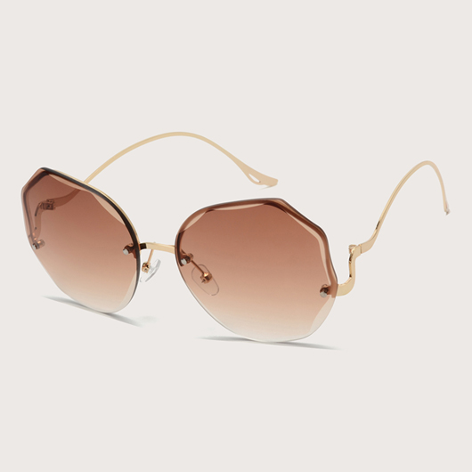 TR Metal Material Sunglasses for Women
