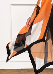 Sleeveless Asymmetric Hem Contrast Stitch T Shirt