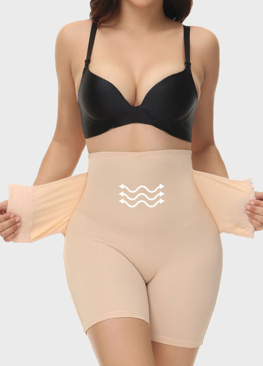 Skinny High Waisted Skin Color Shapewear for Women