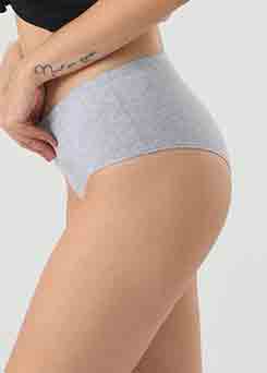 Light Grey Skinny Low Waisted Panty for Women