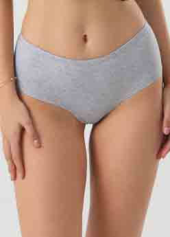 Light Grey Skinny Low Waisted Panty for Women
