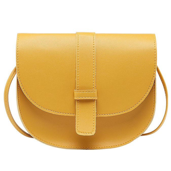 PU Design Hasp Ginger Shoulder Bag