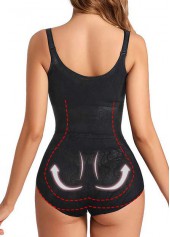 Black Wide Strap Lace Stitching Shapewear