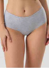 Light Grey Skinny Low Waisted Panty for Women
