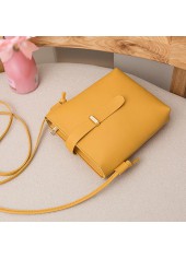 Ginger Hasp PU Design Shoulder Bag