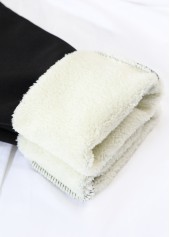 High Waisted Ankle Length Black Leggings