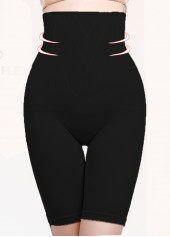 Skinny Black High Waisted Panties