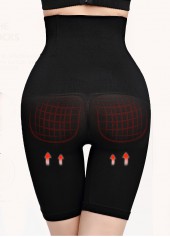 Skinny Black High Waisted Panties