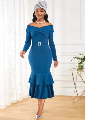 Flower Silvery White Pearl Turban Hat