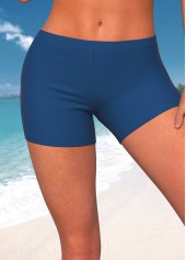 Striped Fake 2in1 Navy Tankini Set