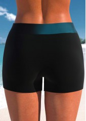 Butterfly Print Peacock Blue Ombre Tankini Set