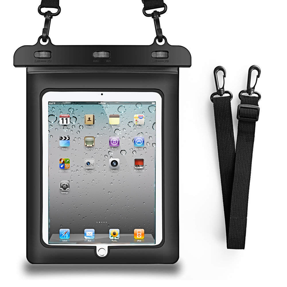 One Size Transparent Detail Black Phone Case