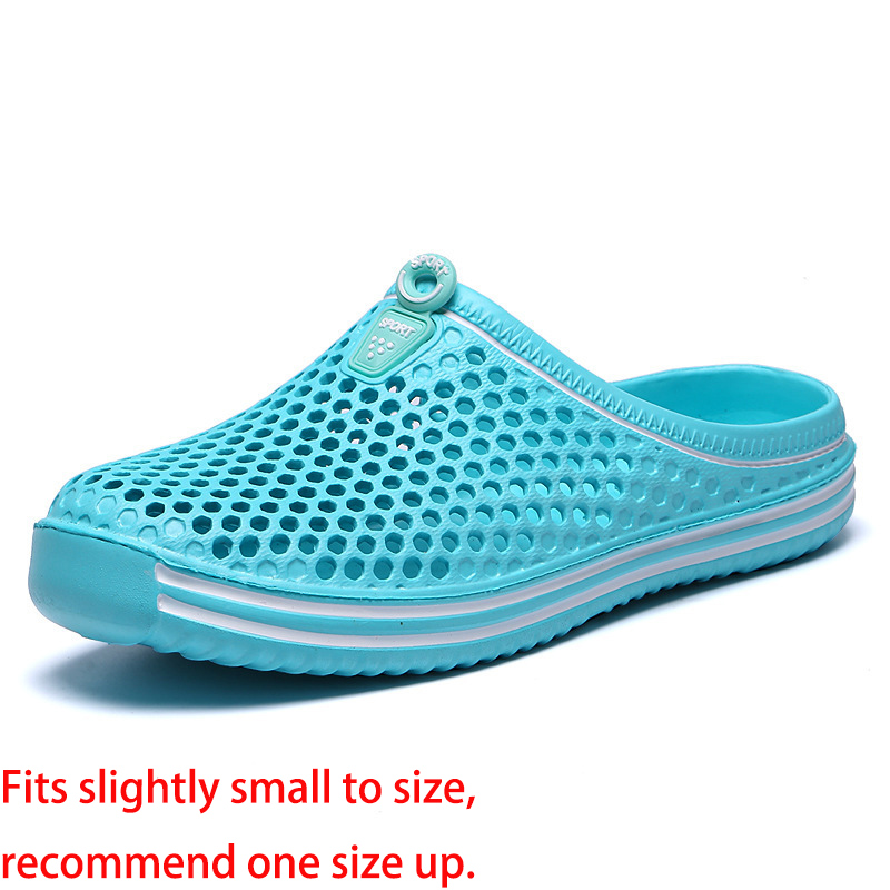 Rubber Design Cyan Anti Slippery Water Shoes