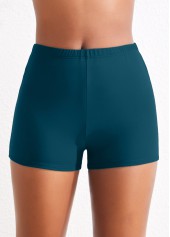 Plus Size Mid Waisted Swimwear Shorts