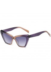 Cat Eye Frame Ombre Dusty Purple Sunglasses