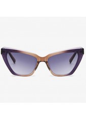 Cat Eye Frame Ombre Dusty Purple Sunglasses