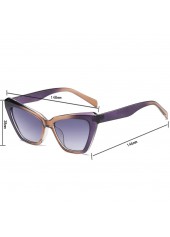 Cat Eye Frame Ombre Dusty Purple Sunglasses