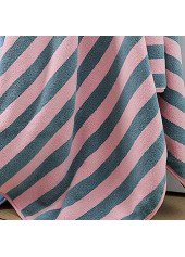 Cotton Striped Multi Color Beach Blanket