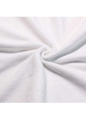 Letter Print Multi Color Polyester Beach Blanket