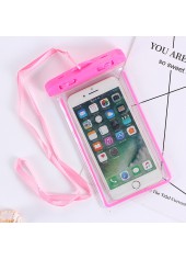 Plastic Pink One Size Phone Case