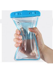 Blue Plastic One Size Phone Case