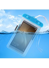 Blue Plastic One Size Phone Case