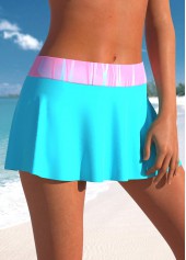 Ombre Criss Cross Multi Color Tankini Set