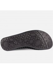 Black Anti Slippery Striped Water Shoes