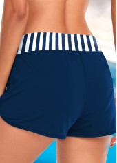 Striped Patchwork Red Bikini Set