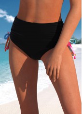 Tie Dye Print Multi Color Wide Strap Bikini Set