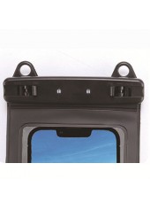 One Size Transparent Black Phone Case