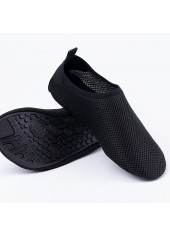 Polyester Material Black Anti Slippery Water Shoes