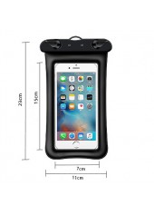 Plastic Design One Size Black Phone Case