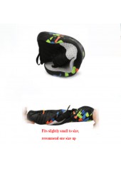 Argyle Print Anti Slippery Black Water Shoes