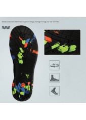 Argyle Print Anti Slippery Black Water Shoes