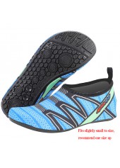 Polka Dot Anti Slippery Light Blue Water Shoes