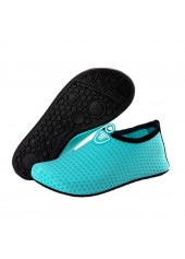 Contrast Neon Blue Anti Slippery Water Shoes