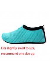 Contrast Neon Blue Anti Slippery Water Shoes