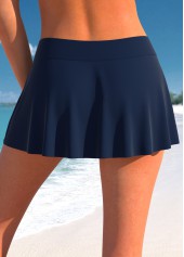 Plus Size Navy African Tribal Print Tankini Set